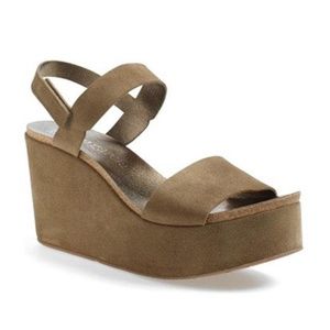 Platform wedge sandals